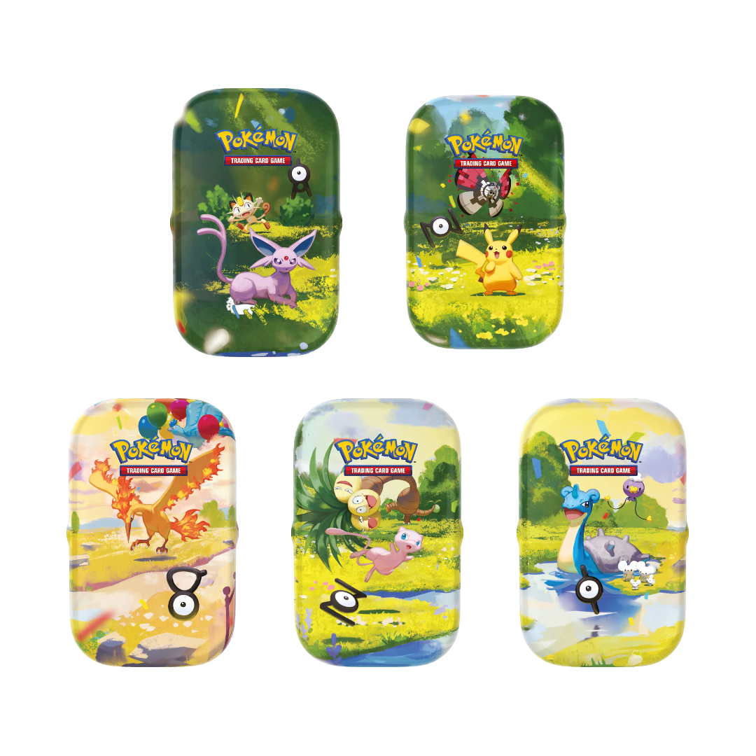 Pokémon 30th Celebration Mini Tin Day Collection (Set of 5)