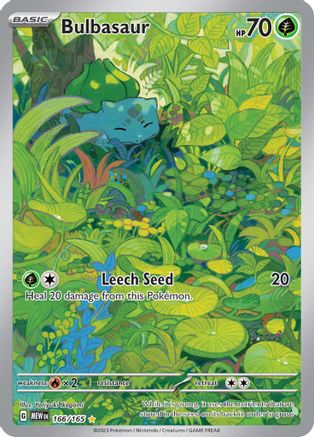Bulbasaur - 166/165 166 - SV Scarlet & Violet 151 Holofoil