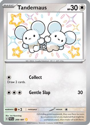 Tandemaus 209 - SV Paldean Fates Holofoil