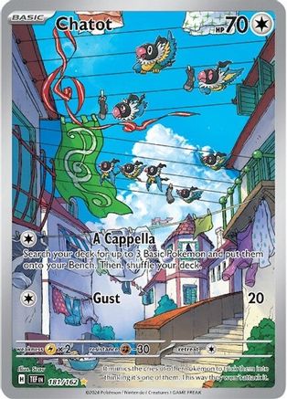 Chatot - 181/162 181 - SV05 Temporal Forces Holofoil