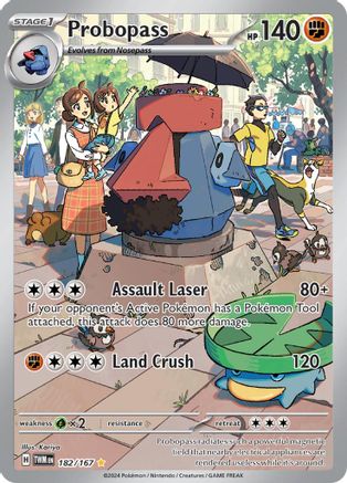 Probopass - 182/167 182 - SV06 Twilight Masquerade Holofoil