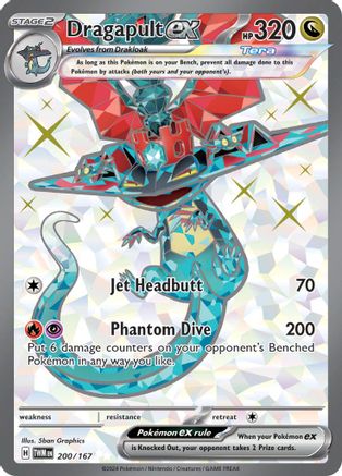 Dragapult ex - 200/167 200 - SV06 Twilight Masquerade Holofoil