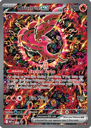 Oricorio ex - 024 24 - ME Mega Evolution Promo Holofoil