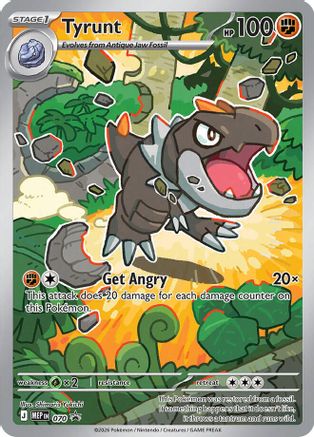 Tyrunt - 070 70 - ME Mega Evolution Promo Holofoil