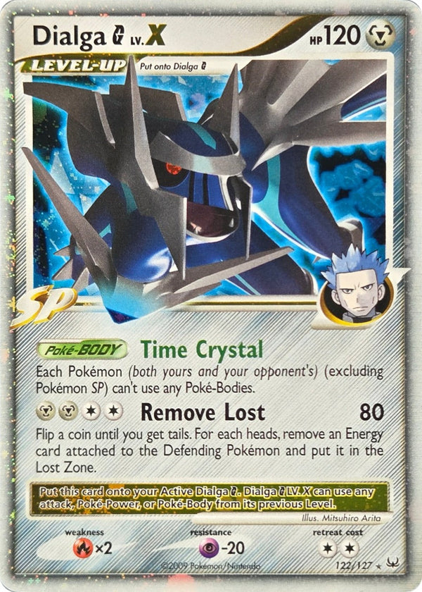 Dialga G LV.X - 122/127 - Platinum LV.X Holo Rare (Lightly Played)