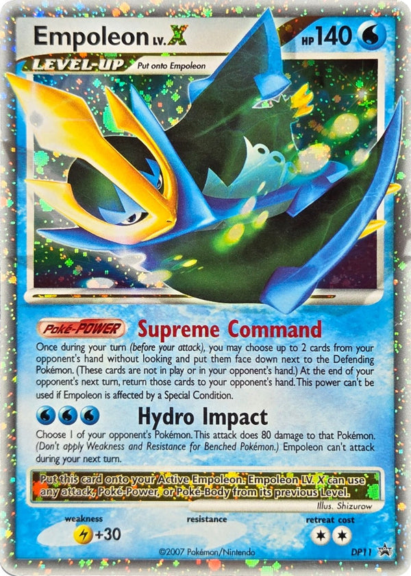 Empoleon LV.X - DP11 - DP Black Star Promos LV.X Promo Holo (Moderately Played)
