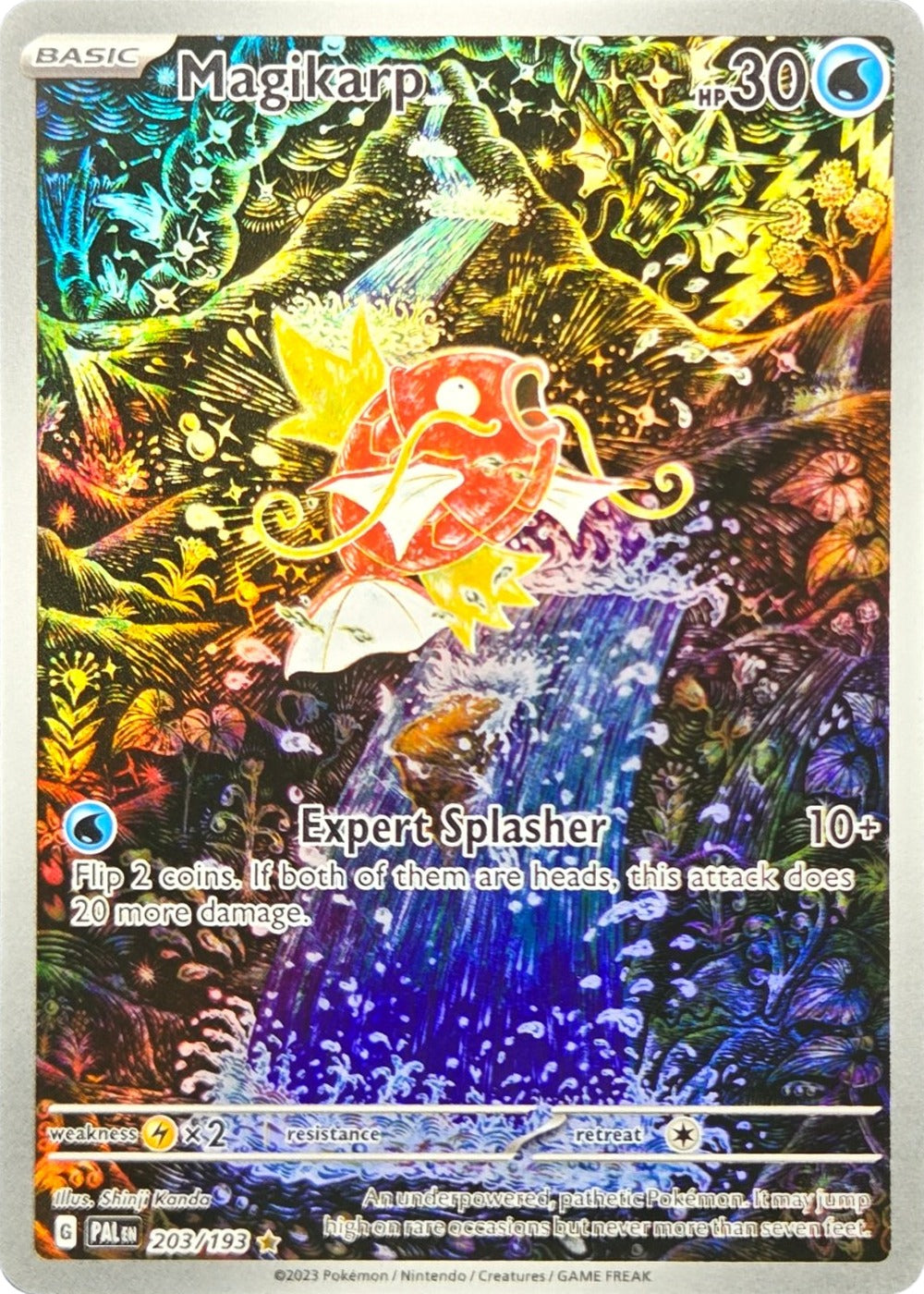 Magikarp - 203/193 - Paldea Evolved Illustration Rare Holo (Lightly Played)