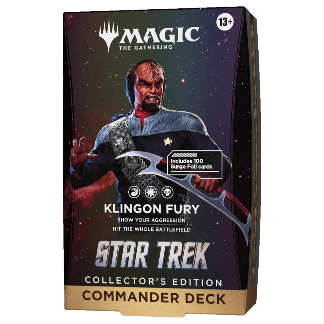 Magic the Gathering: Universes Beyond Star Trek - Collector's Edition Commander Deck - Klingon Fury