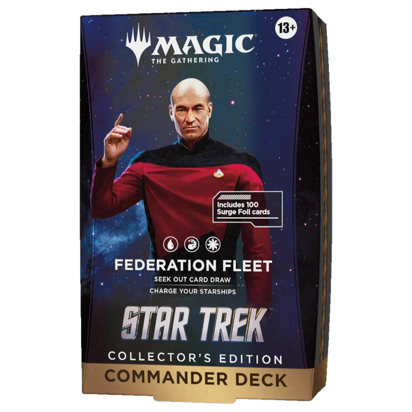 Magic the Gathering: Universes Beyond Star Trek - Collector's Edition Commander Deck - Federation Fleet