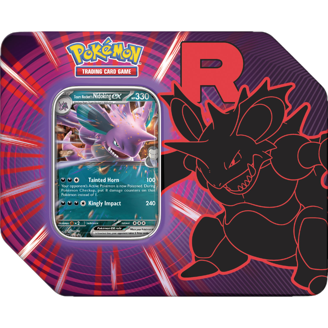 Team Rocket Tin (Nidoking)