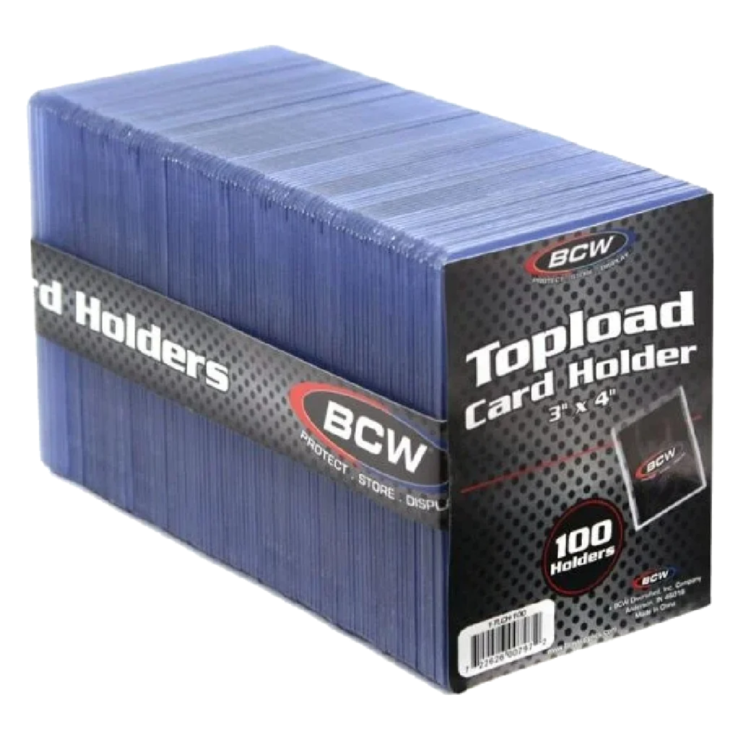 100 BCW Standard Top Loaders Bundle