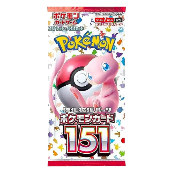 Japanese Pokemon 151 Booster Pack SV2a