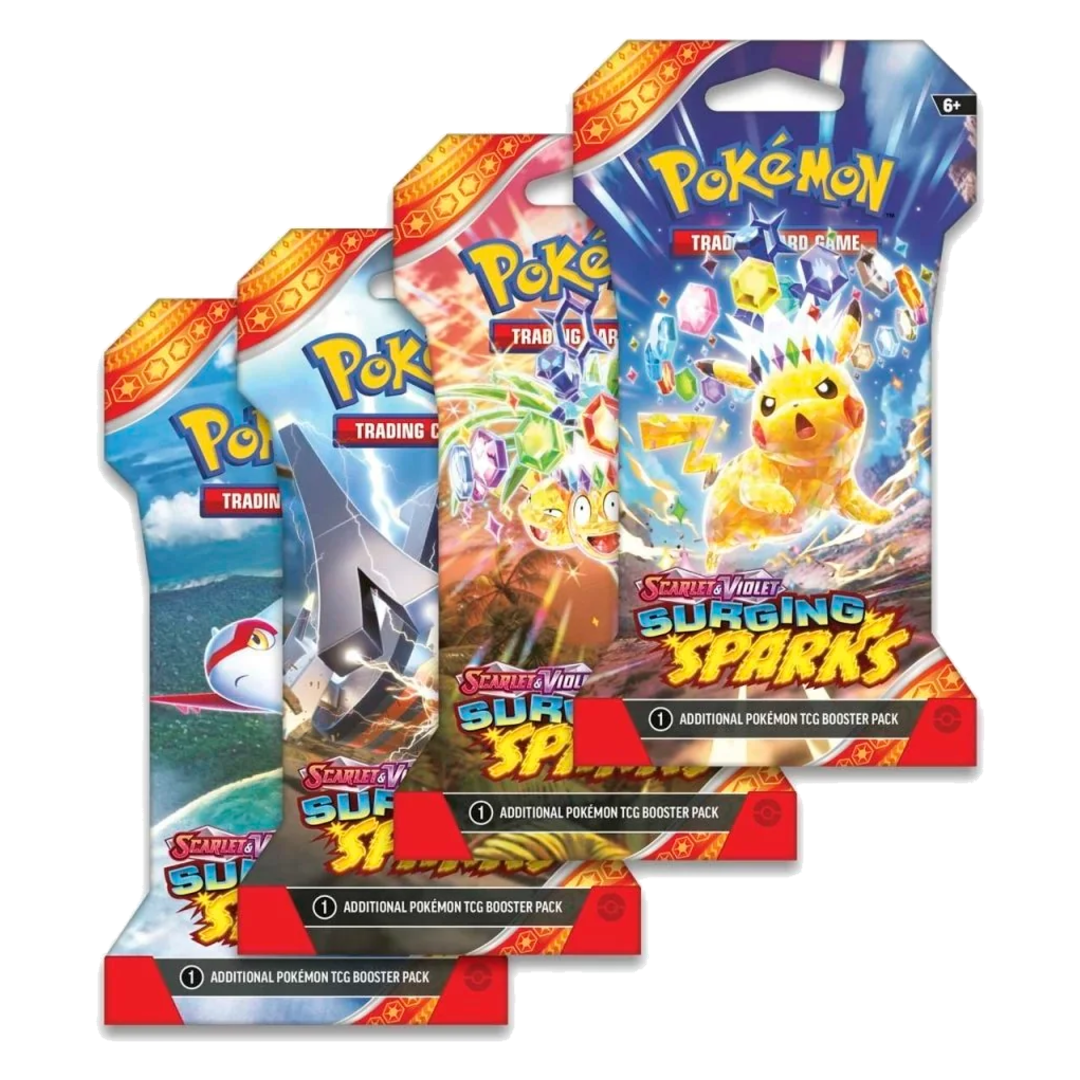 Scarlet & Violet: Surging Sparks Sleeved Booster Pack Bundle
