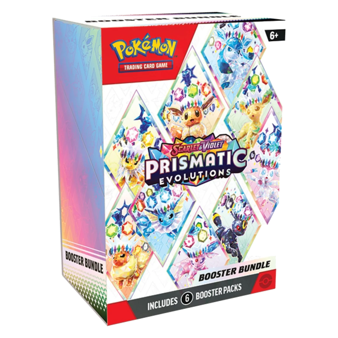 Scarlet & Violet: Prismatic Evolutions Booster Bundle (6 Packs)