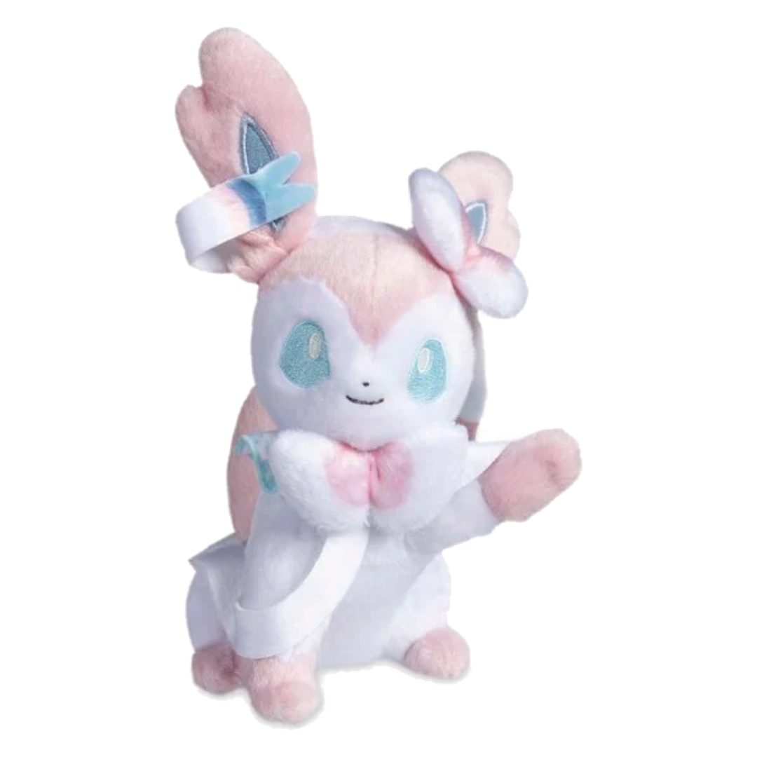 Eevee Collection: Sylveon Plush - 8 In.