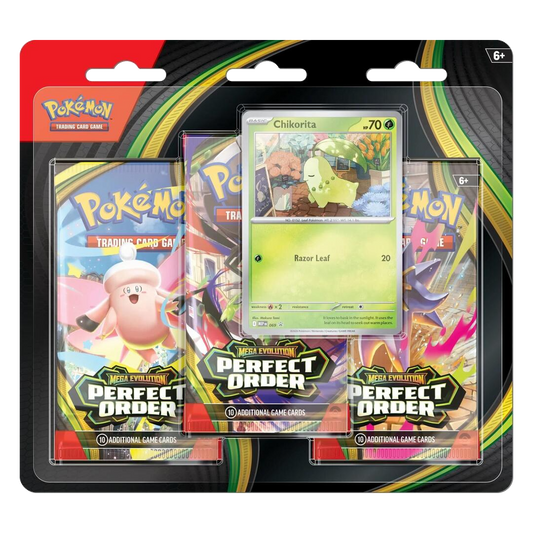 Mega Evolution: Perfect Order 3-Pack Blister