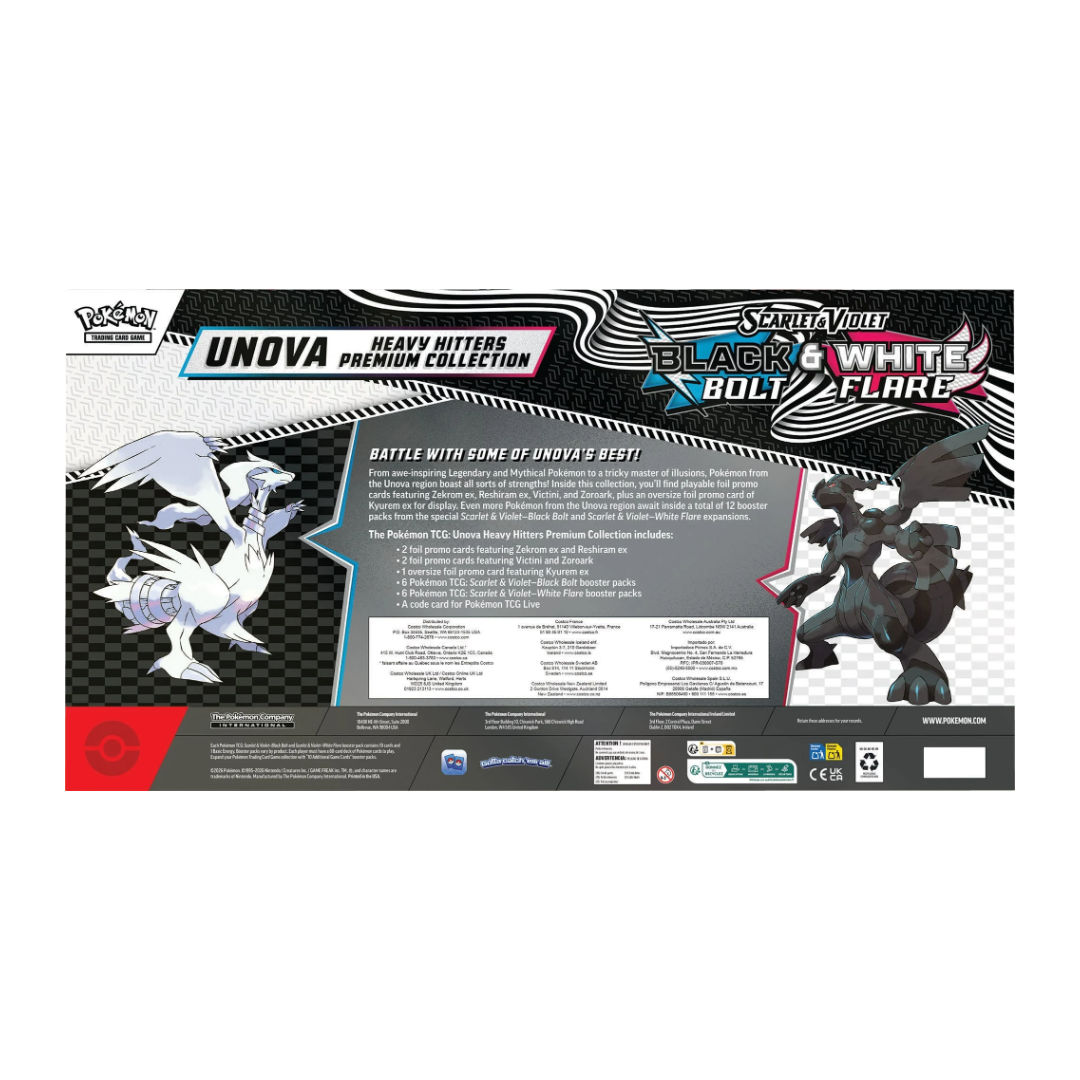 Pokémon TCG: Unova's Heavy Hitters Premium Collection